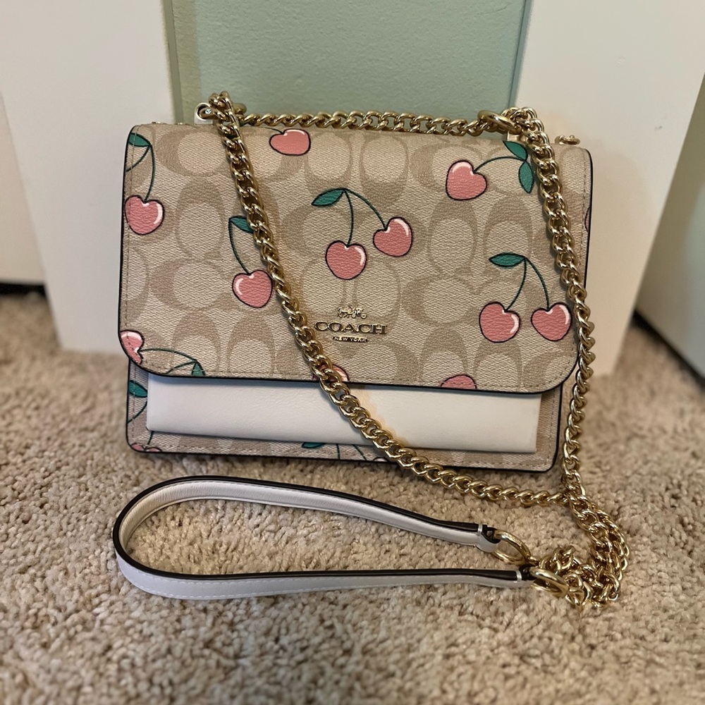 Coach Cherry handbag.